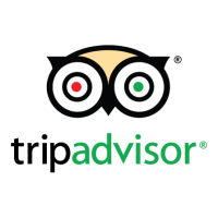 Tripadvisor logo with an owl face and the word 'tripadvisor' below it.
